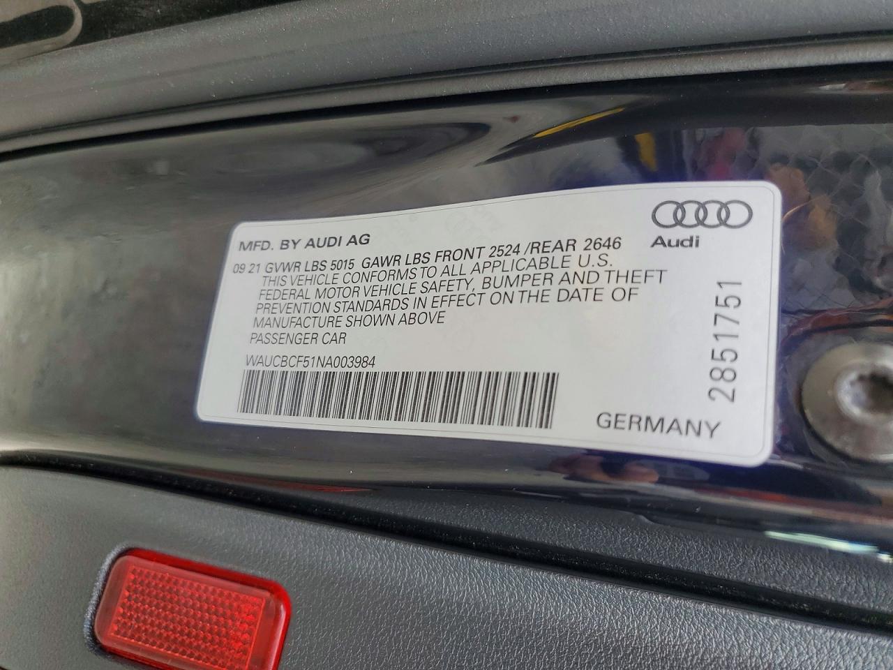 2022 Audi A5 Premium Plus 40 - zdjęcie 12