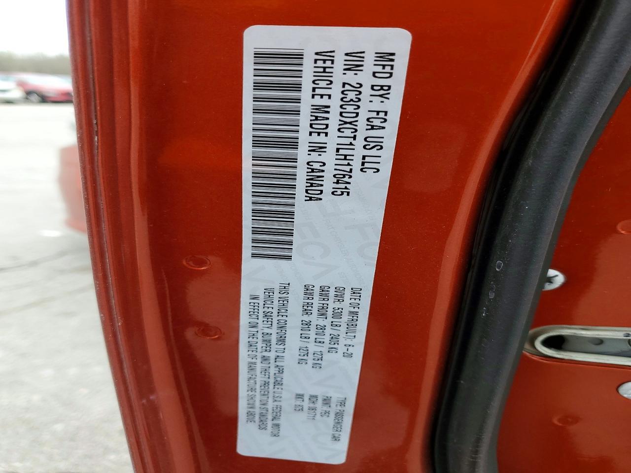 2020 Dodge Charger - zdjęcie 12