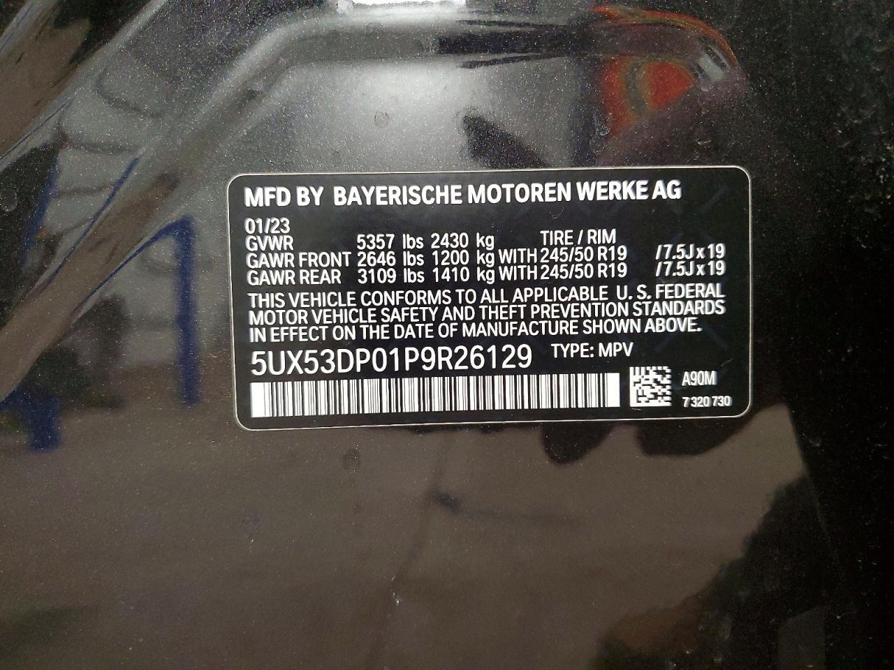 2023 BMW X3 xDrive30I - zdjęcie 13