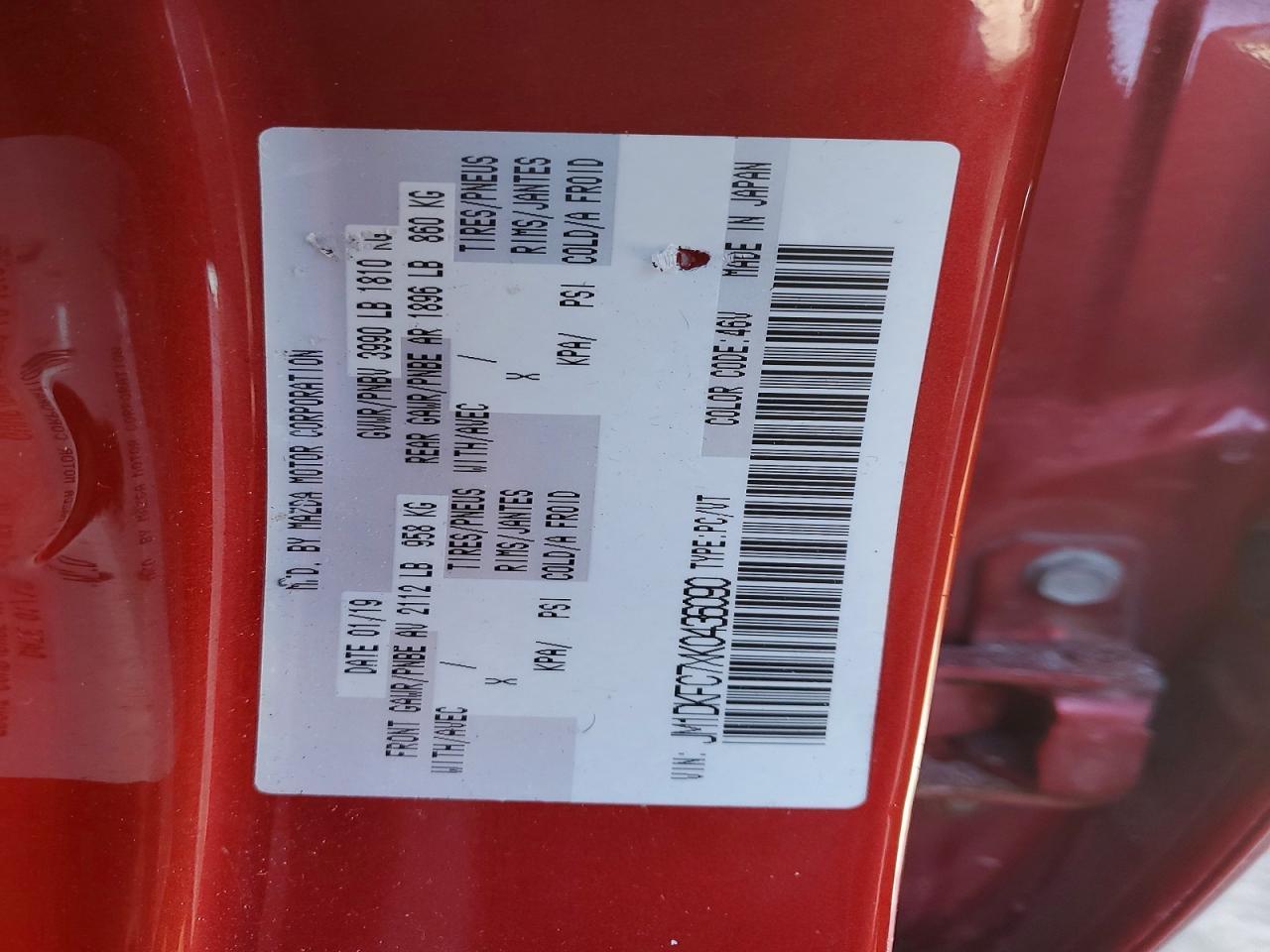 2019 Mazda Cx-3 Touring - zdjęcie 14