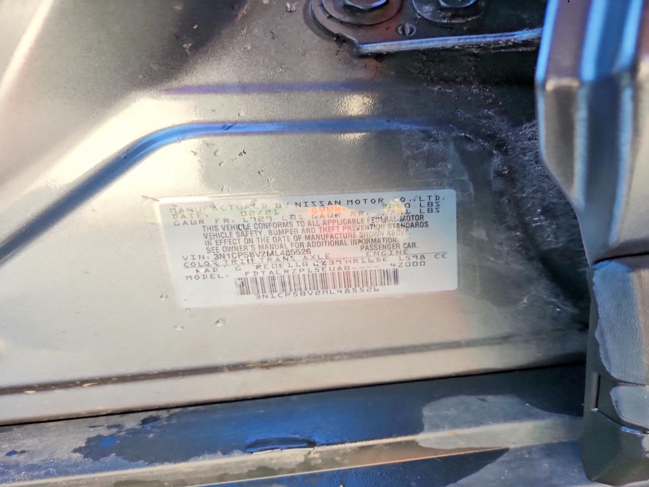 2021 Nissan Kicks S - zdjęcie 12