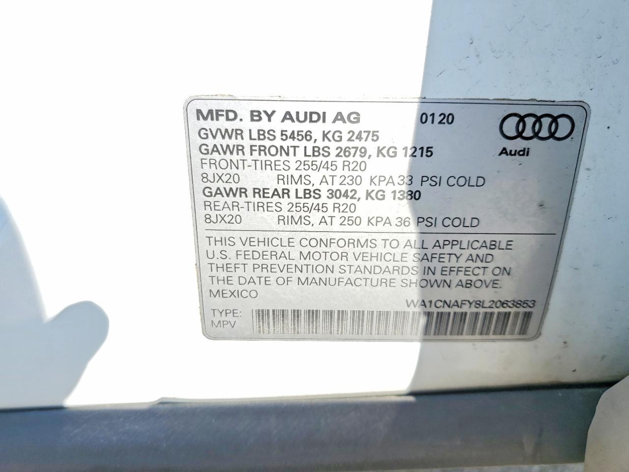 2020 Audi Q5 Prestige - zdjęcie 14