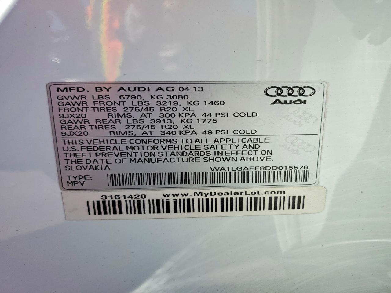 2013 Audi Q7 Premium Plus - zdjęcie 12