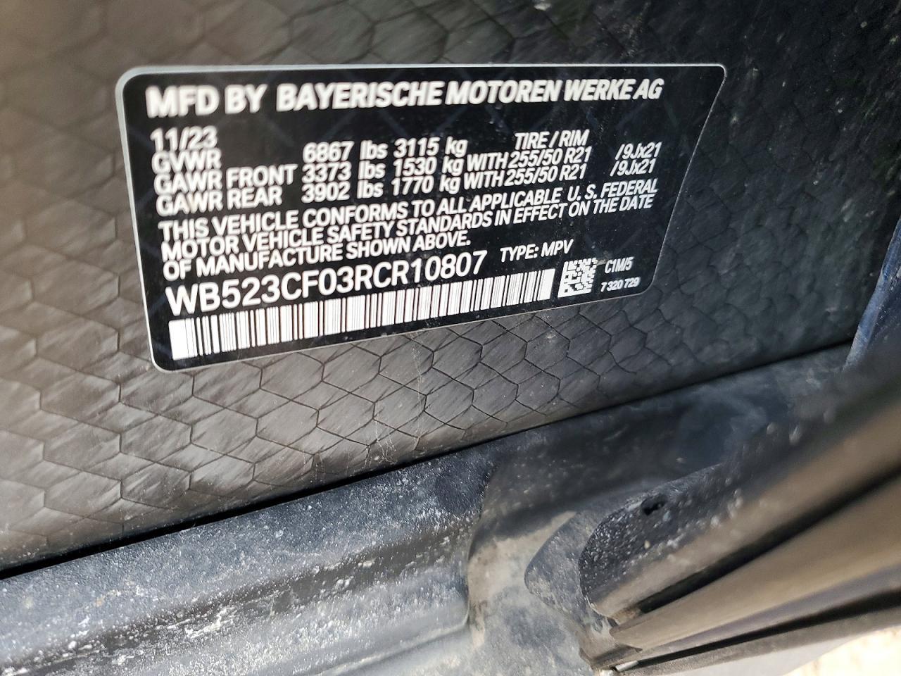 2024 BMW Ix xDrive50 - zdjęcie 12