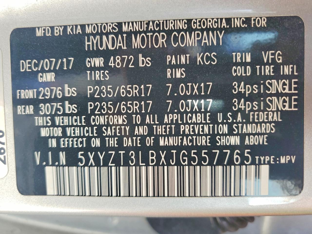 2018 Hyundai Santa Fe Sport 2.4L - zdjęcie 13