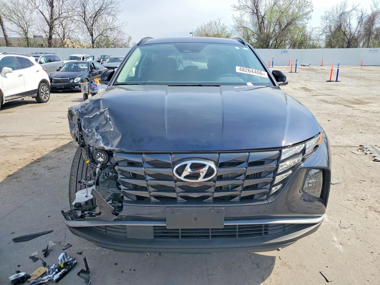 2024 Hyundai Tucson Hybrid Blue - zdjęcie 5
