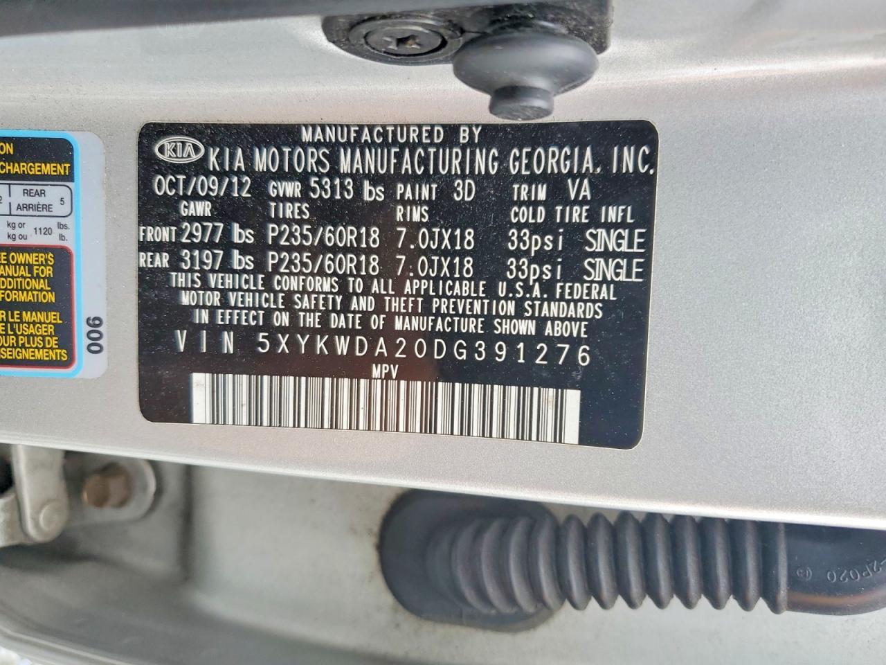 2013 Kia Sorento Sx - zdjęcie 13