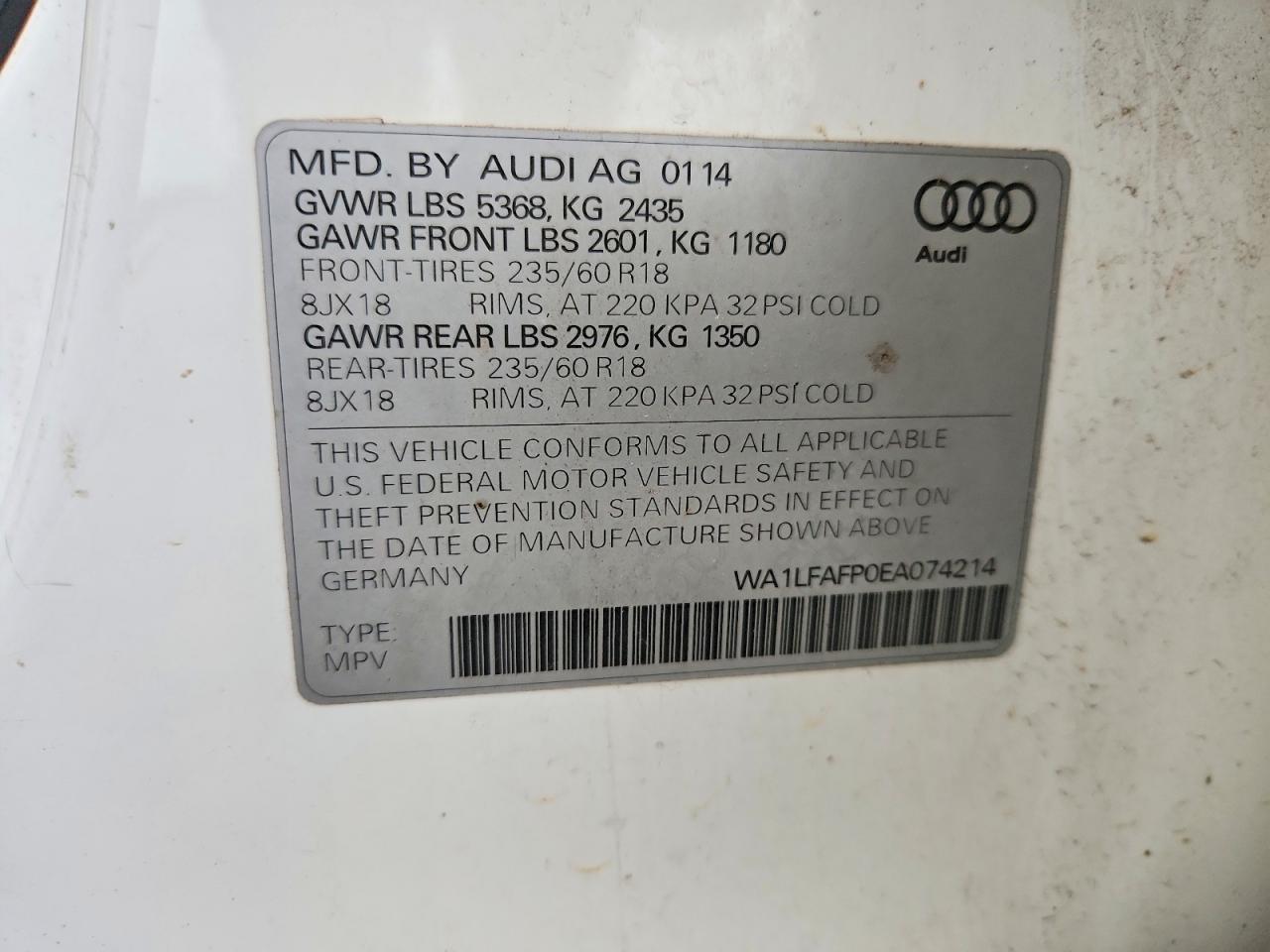 2014 Audi Q5 Premium Plus - zdjęcie 13