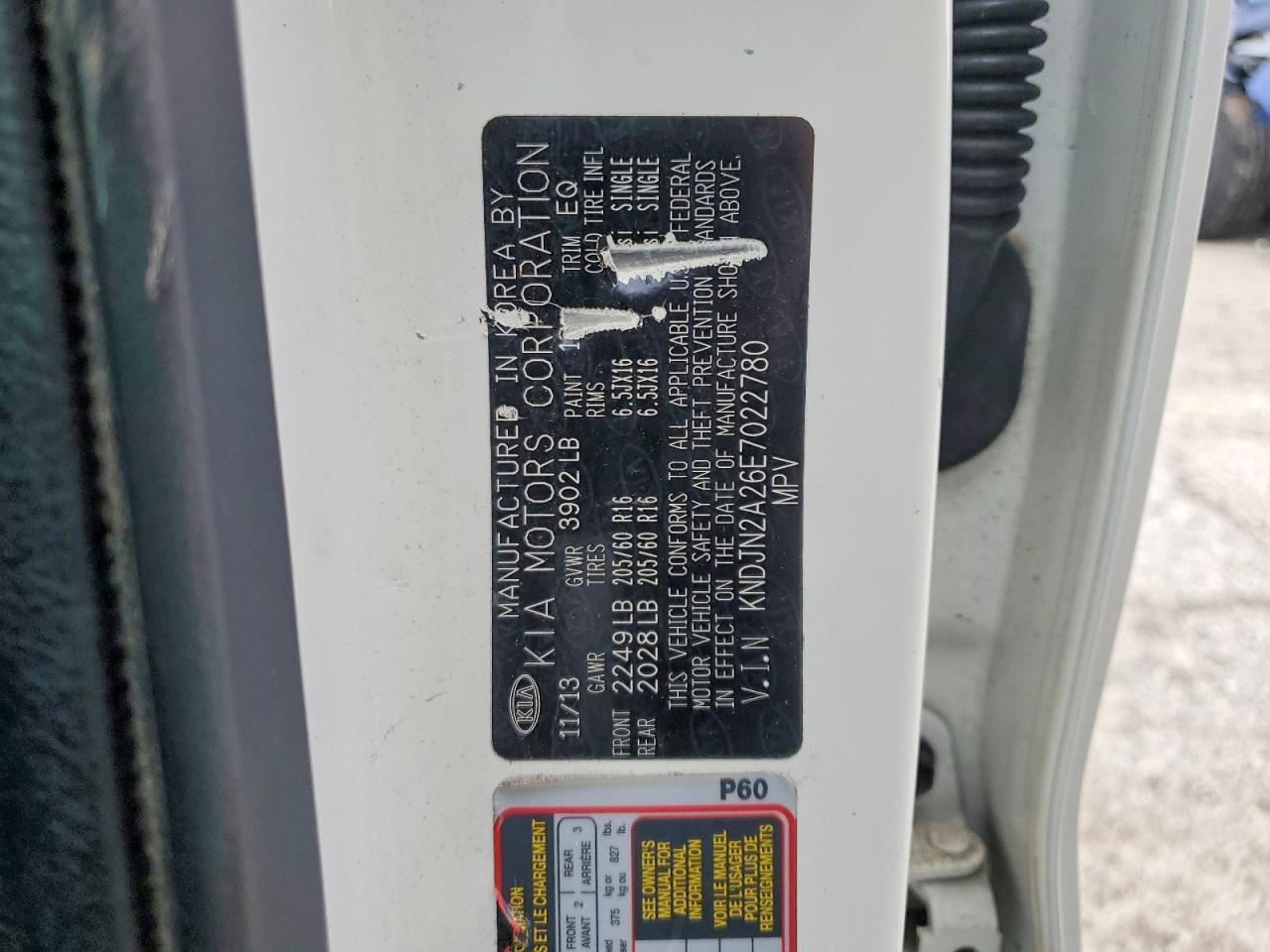 2014 Kia Soul Base - zdjęcie 12