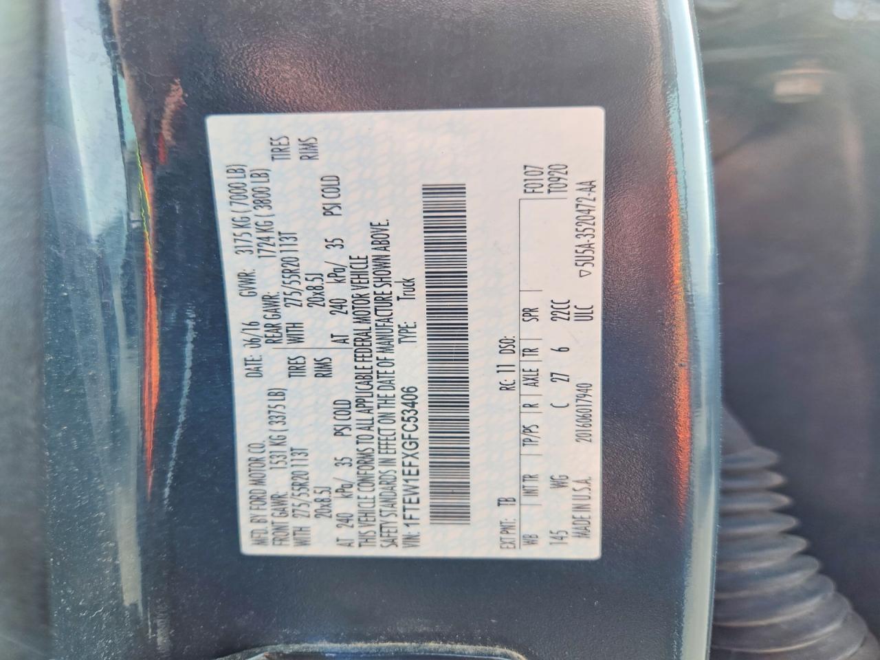 2016 Ford F150 Supercrew - zdjęcie 12