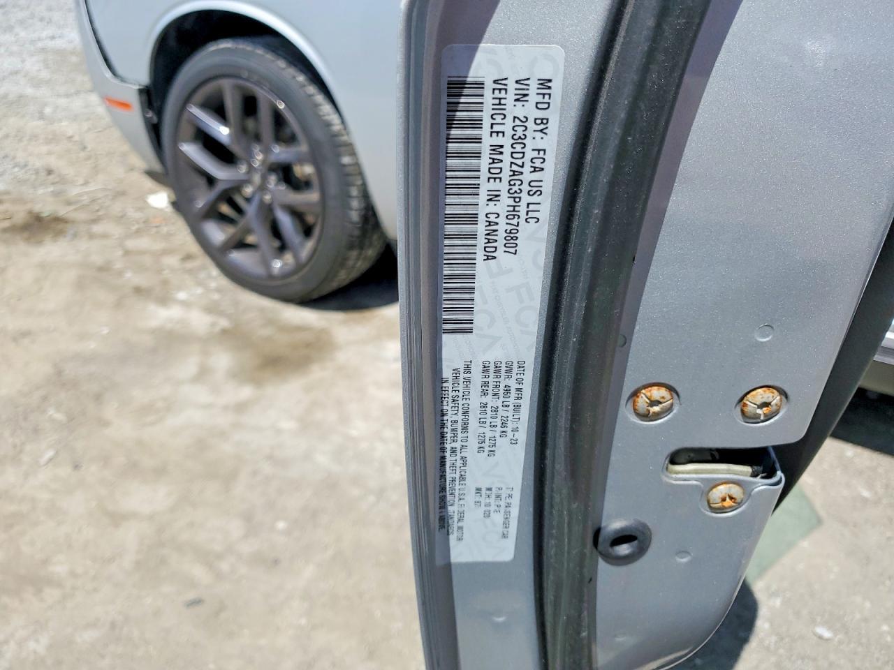 2023 Dodge Challenger Sxt - zdjęcie 12