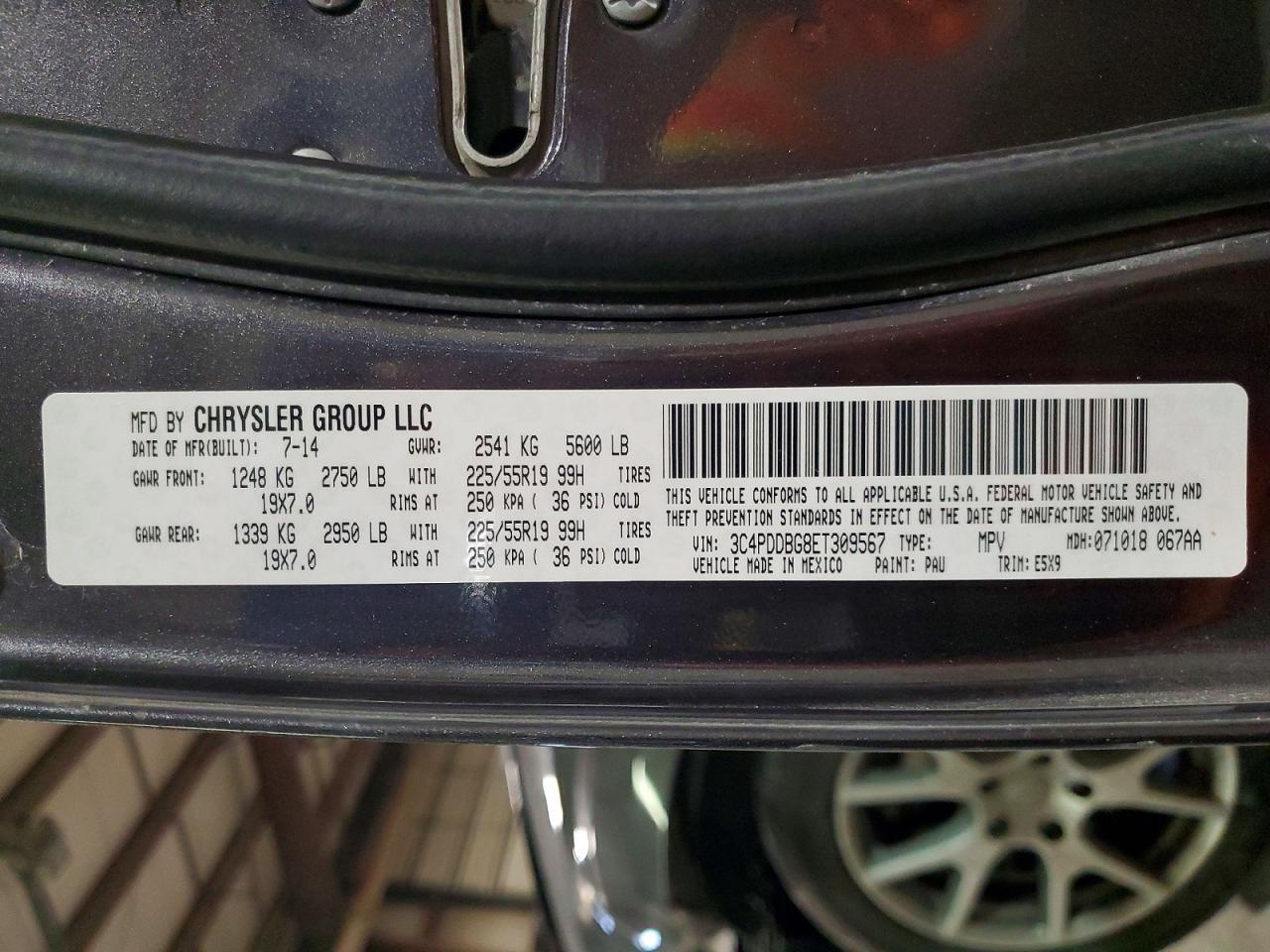 2014 Dodge Journey Sxt - zdjęcie 13