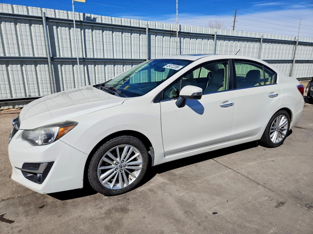 2015 Subaru Impreza Sport Limited - zdjęcie główne