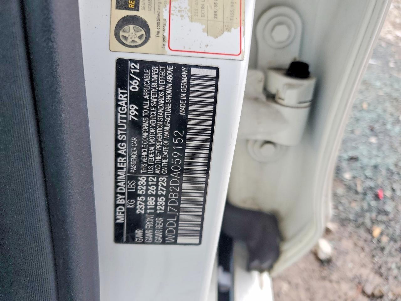 2013 Merc Cls550 - zdjęcie 12