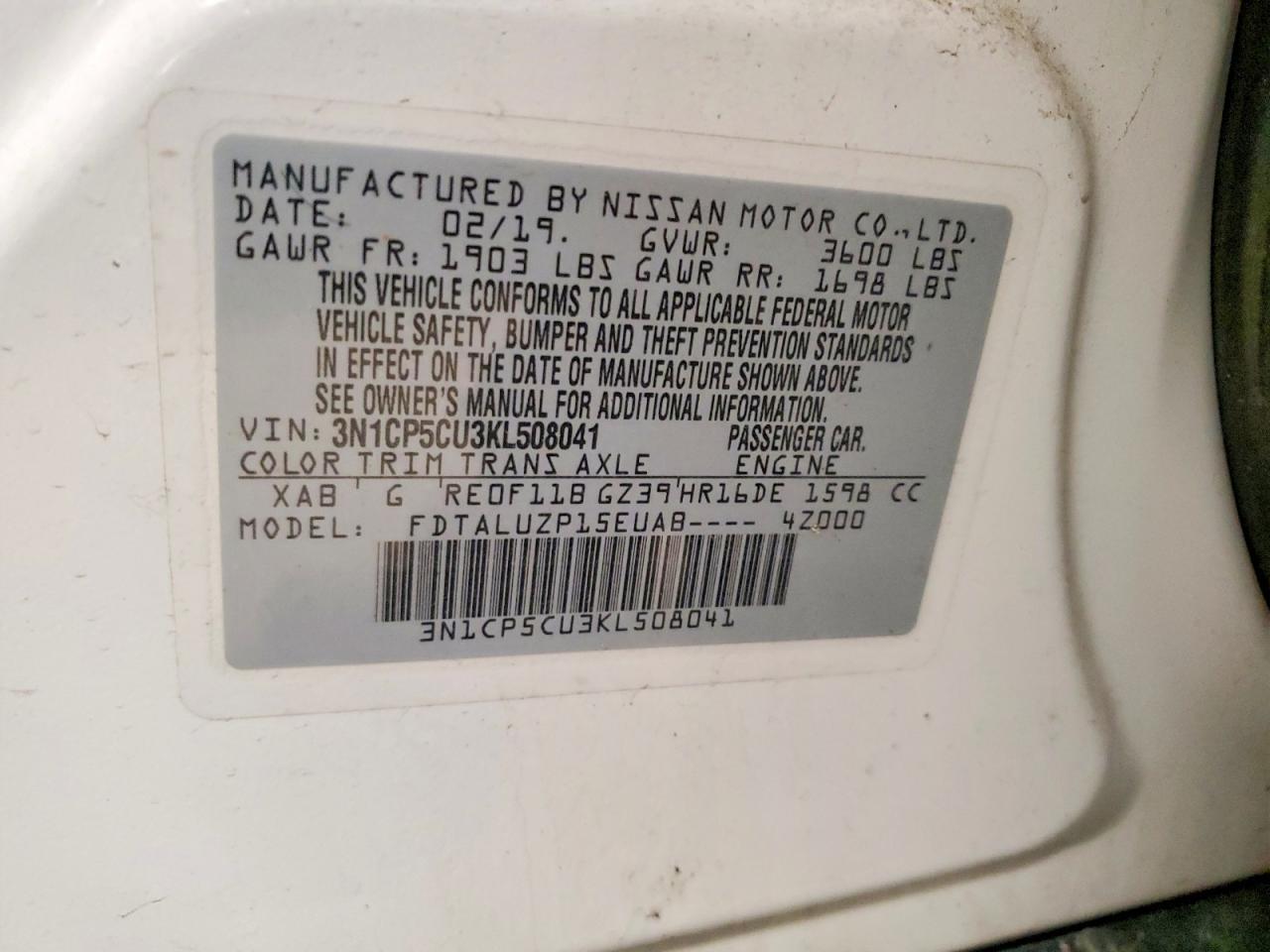 2019 Nissan Kicks Sr - zdjęcie 12