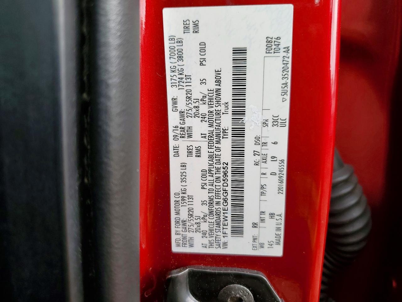 2016 Ford F150 Supercrew - zdjęcie 12
