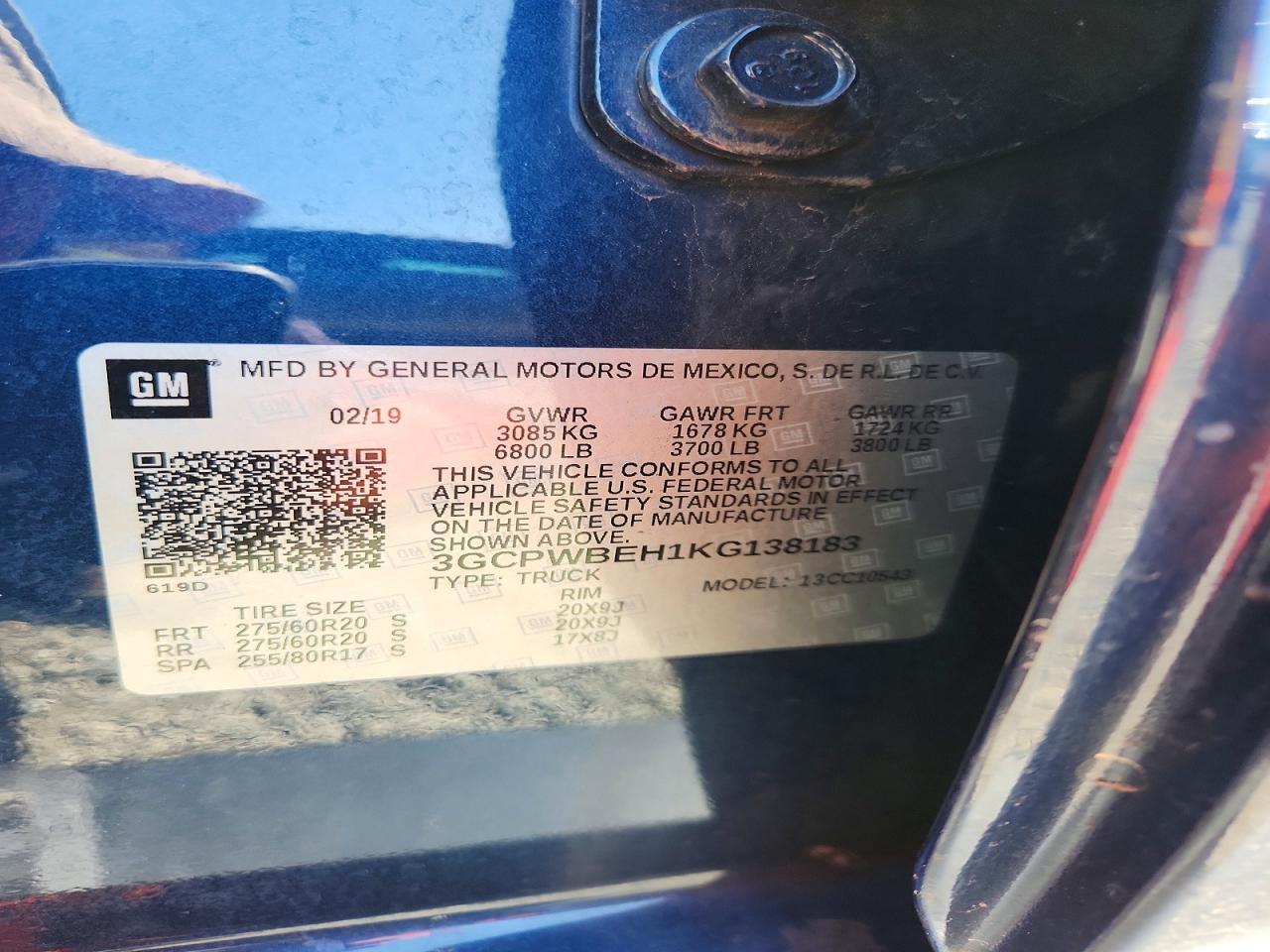 2019 Chevrolet Silverado C1500 Custom - zdjęcie 13