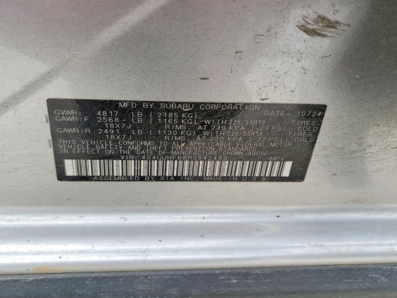 2024 Subaru Crosstrek Sport - zdjęcie 13