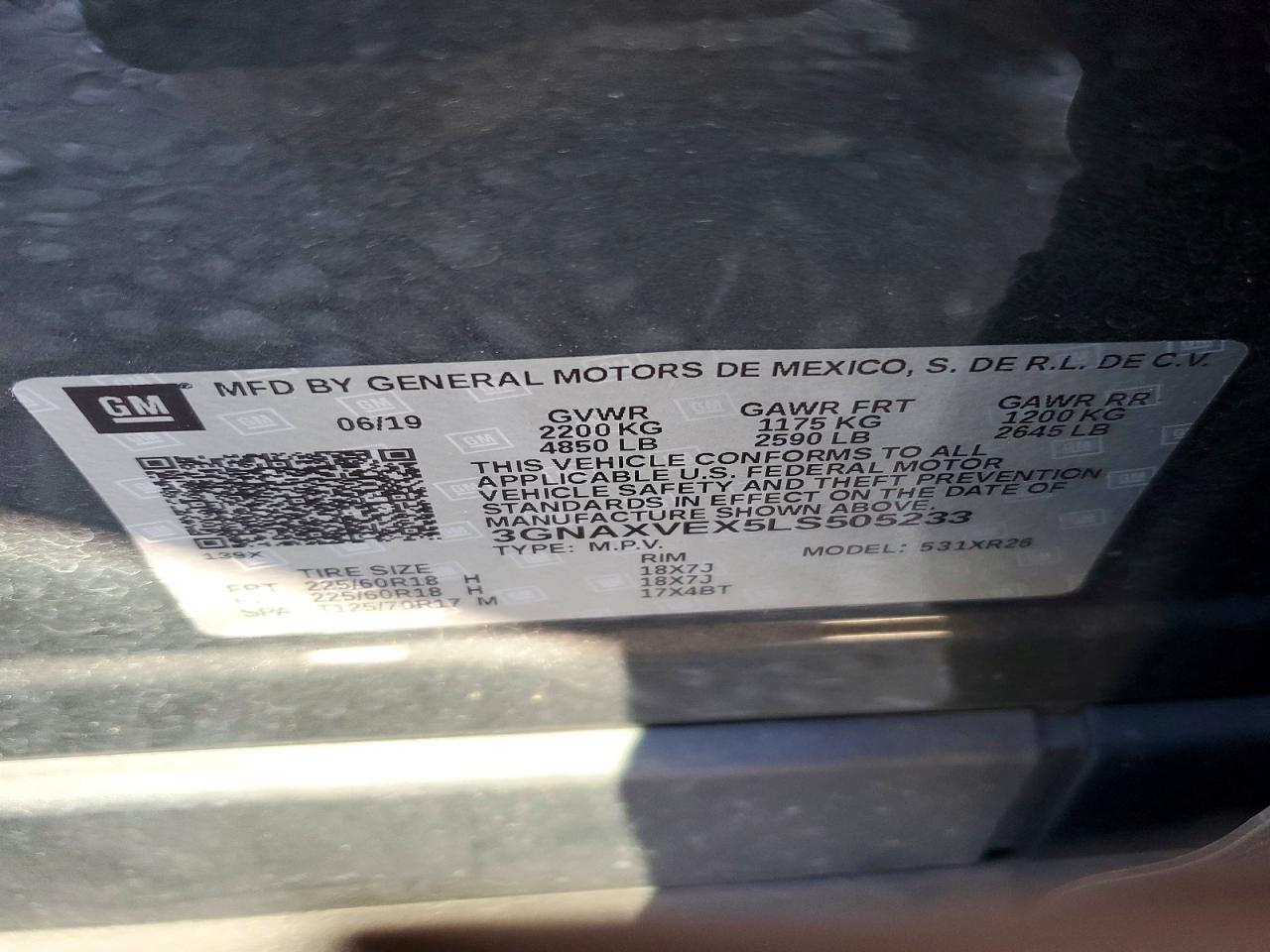 2020 Chevrolet Equinox Lt - zdjęcie 13