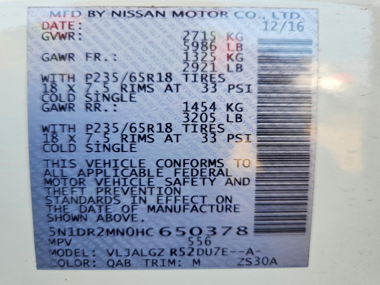 2017 Nissan Pathfinder Sl - zdjęcie 14