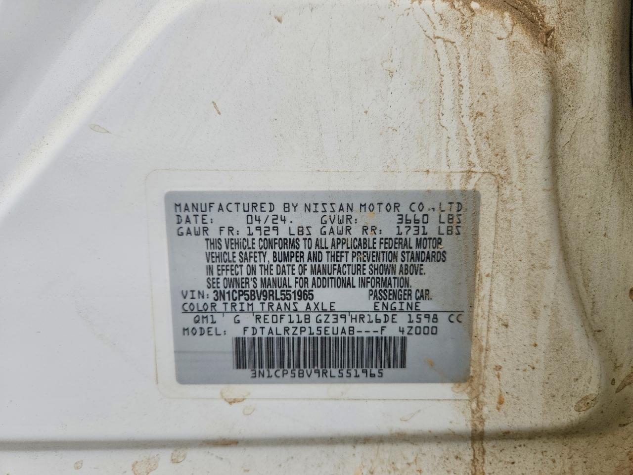 2024 Nissan Kicks S - zdjęcie 12