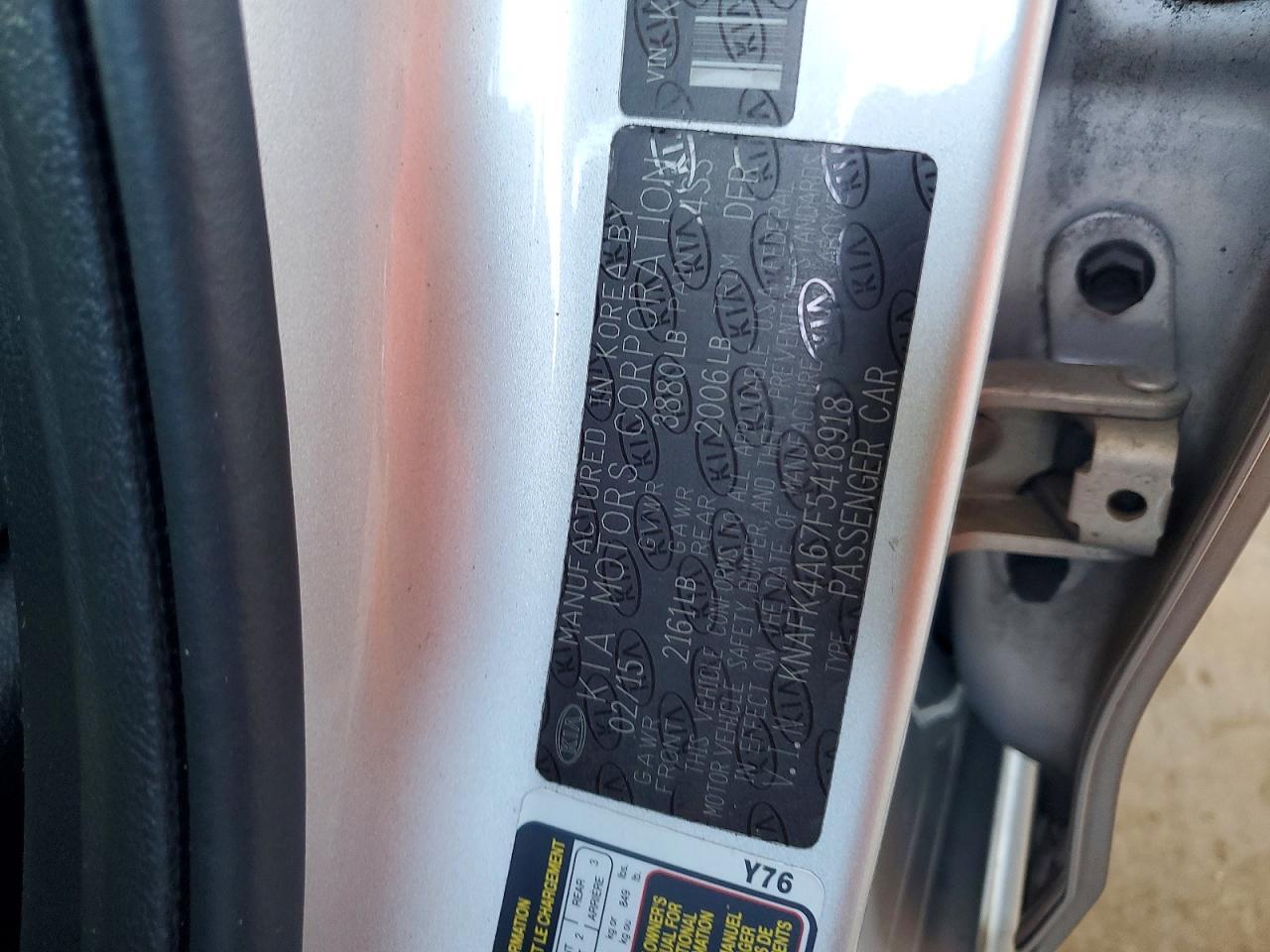 2015 Kia Forte Lx - zdjęcie 12