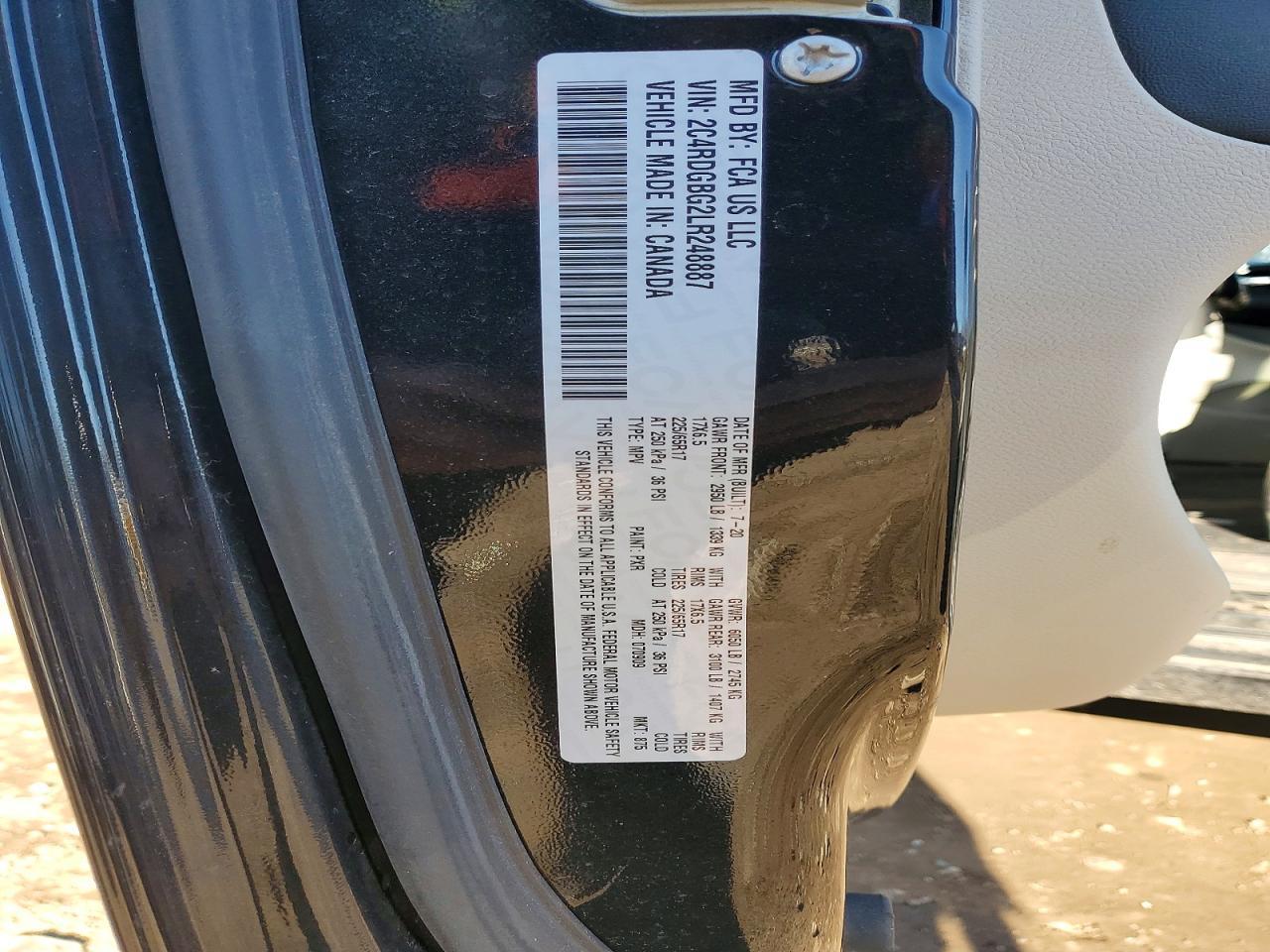 2020 Dodge Grand Caravan Se - zdjęcie 13