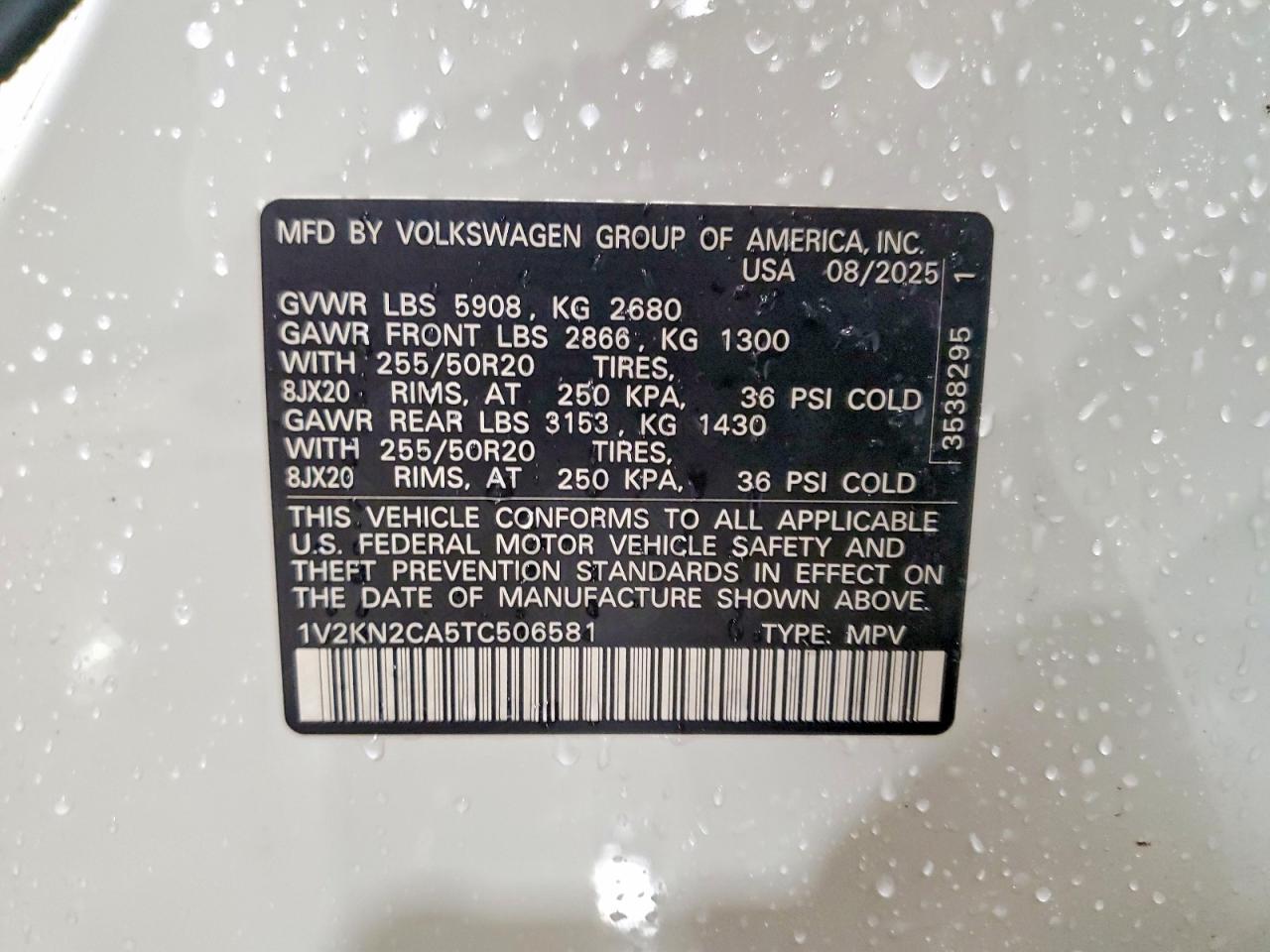 2026 Volkswagen Atlas Se - zdjęcie 13