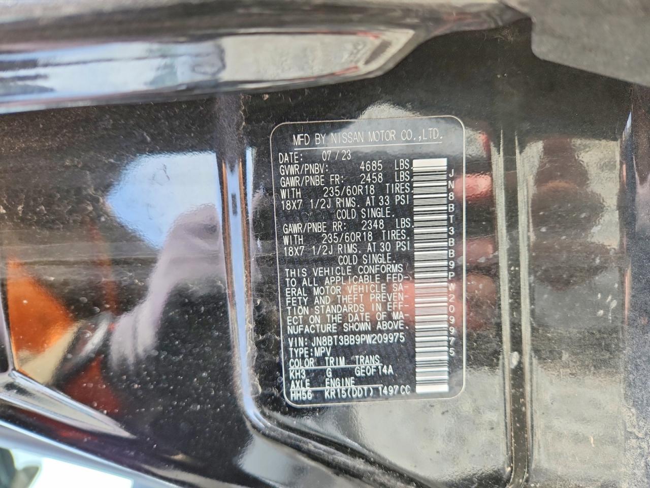 2023 Nissan Rogue Sv - zdjęcie 13