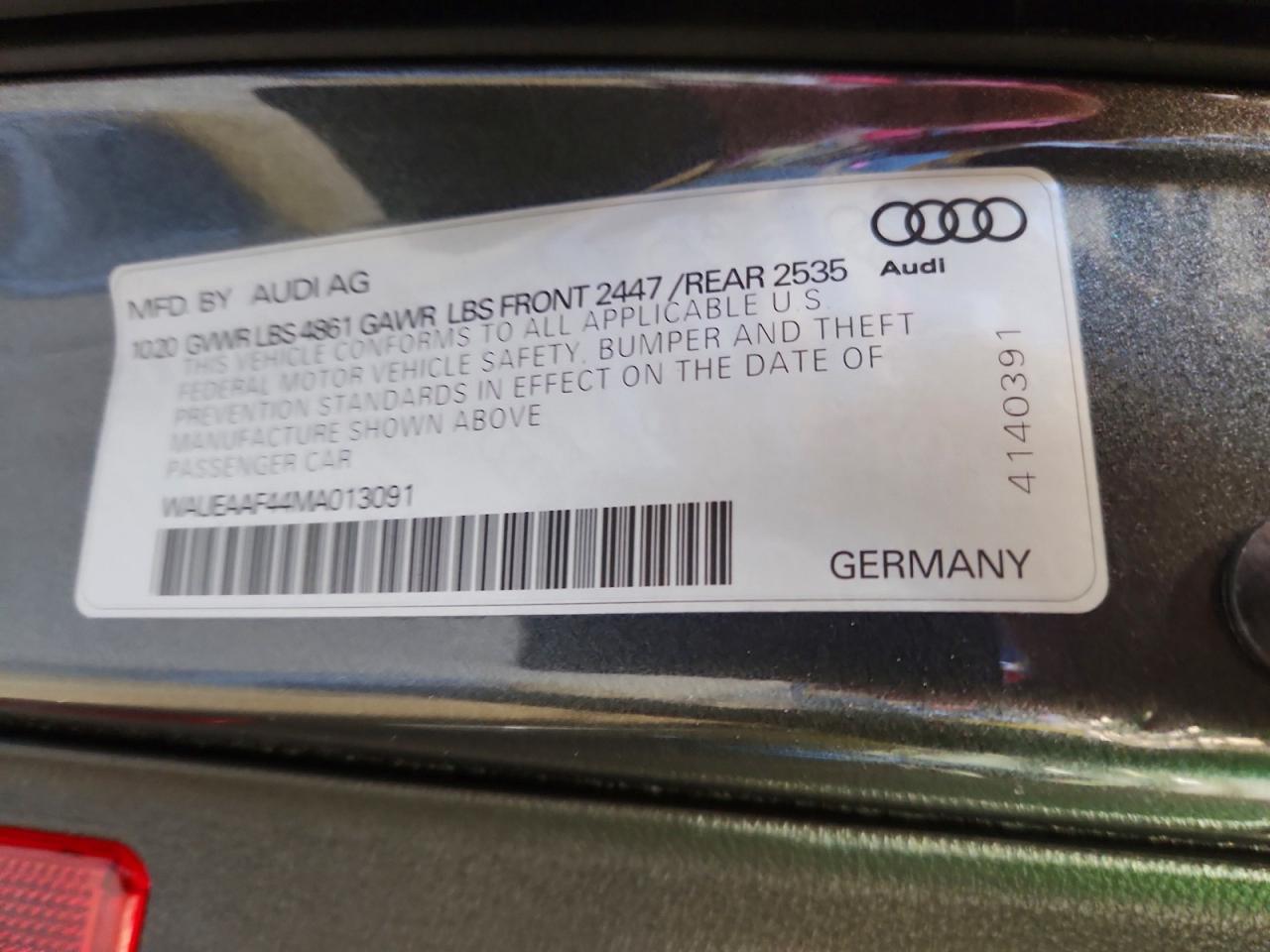 2021 Audi A4 Premium Plus 45 - zdjęcie 12