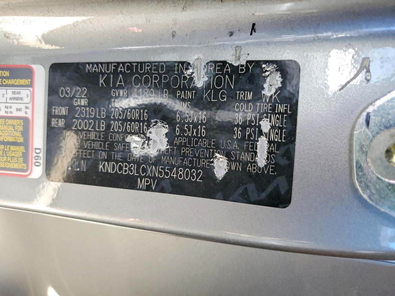 2022 Kia Niro Lxs - zdjęcie 12