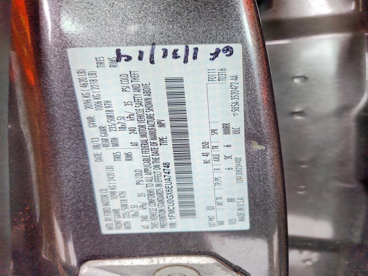 2014 Ford Escape Se - zdjęcie 13