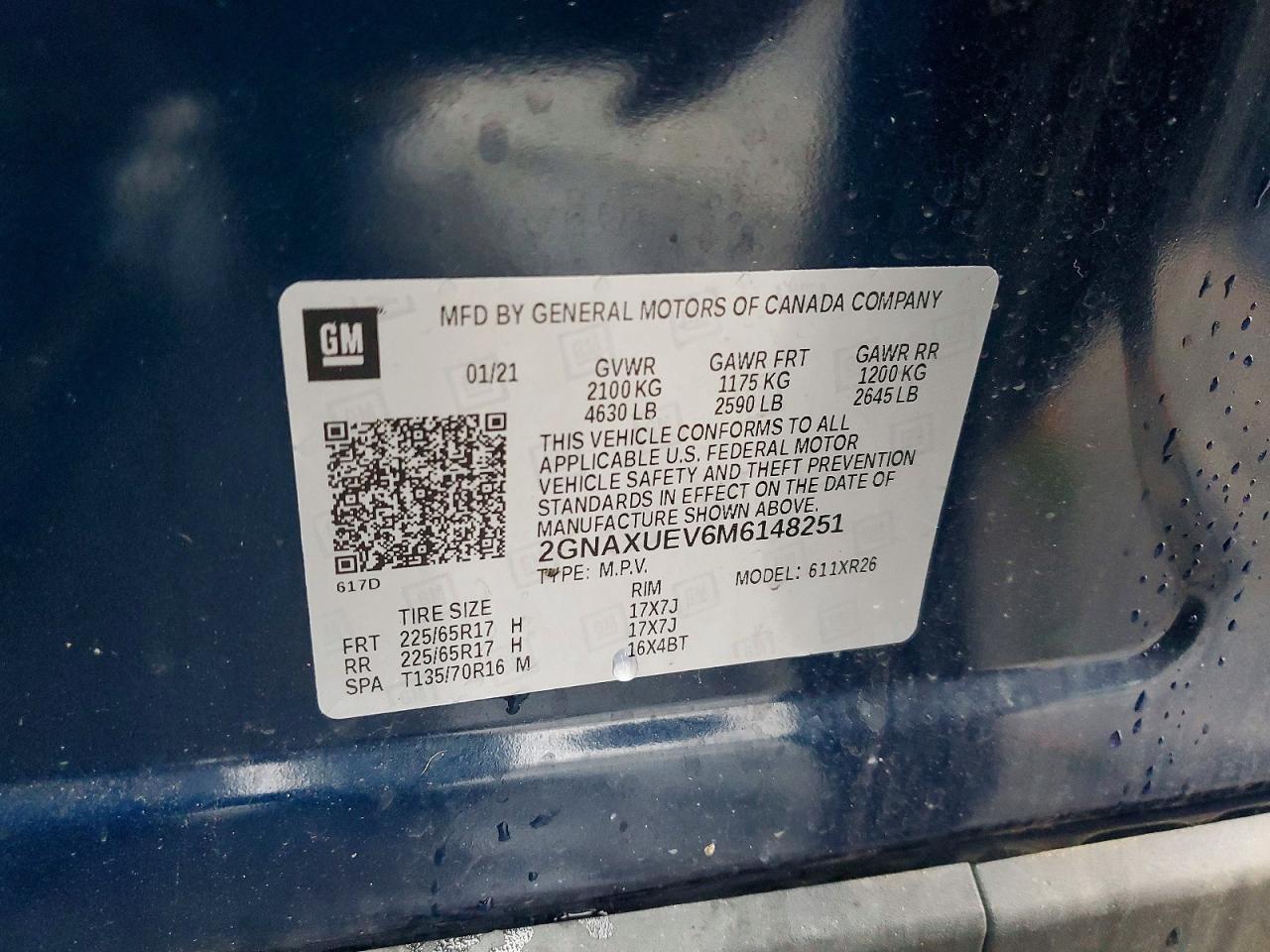 2021 Chevrolet Equinox Lt - zdjęcie 14