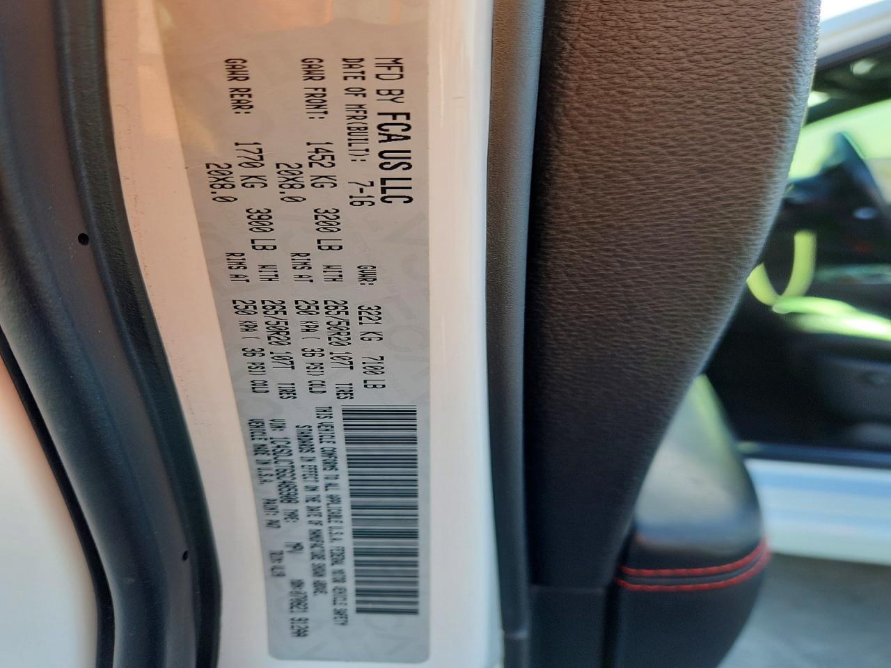 2016 Dodge Durango R - zdjęcie 12