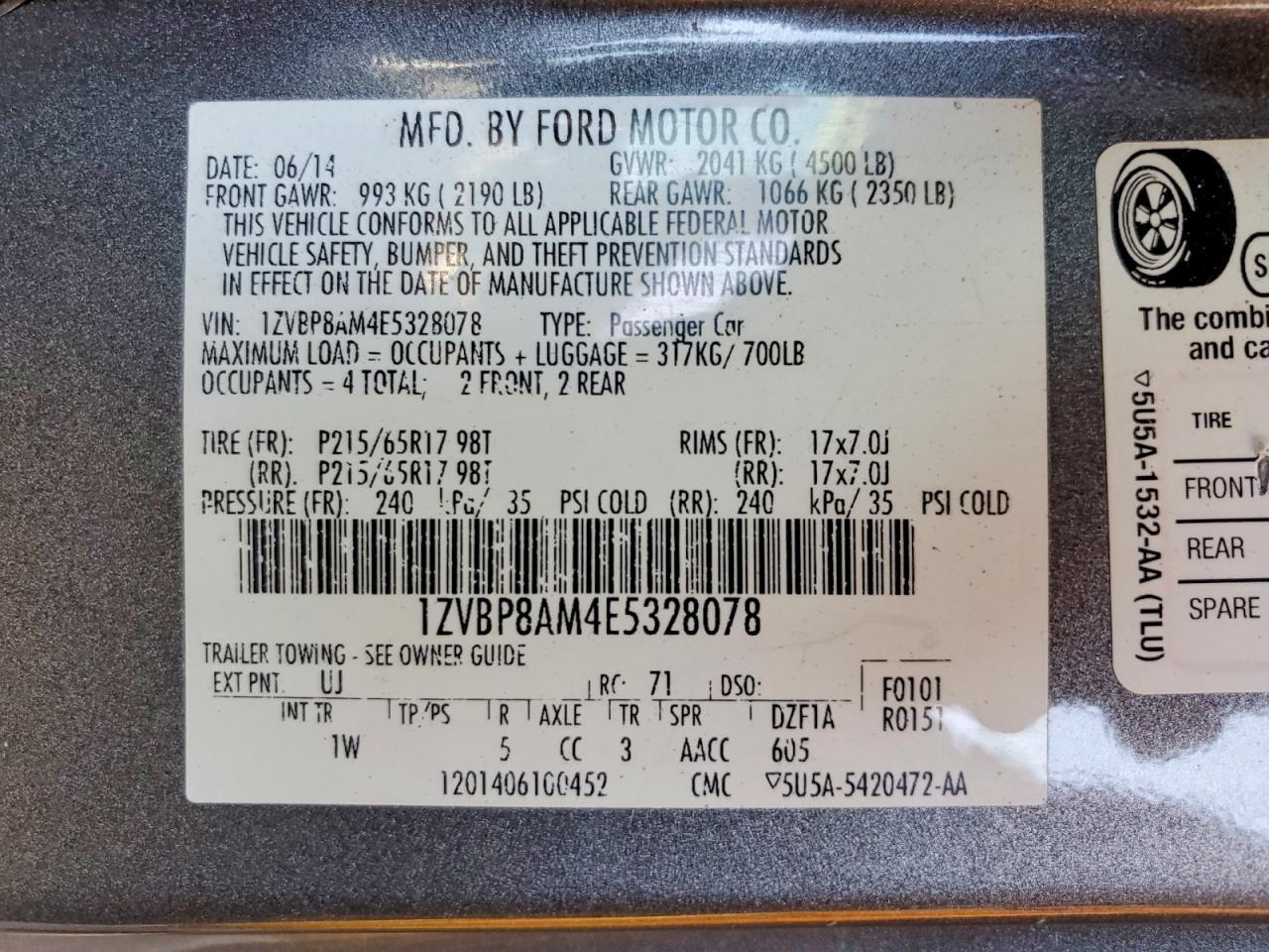 2014 Ford Mustang - zdjęcie 13