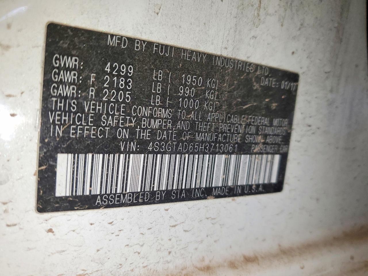 2017 Subaru Impreza Premium Plus - zdjęcie 12