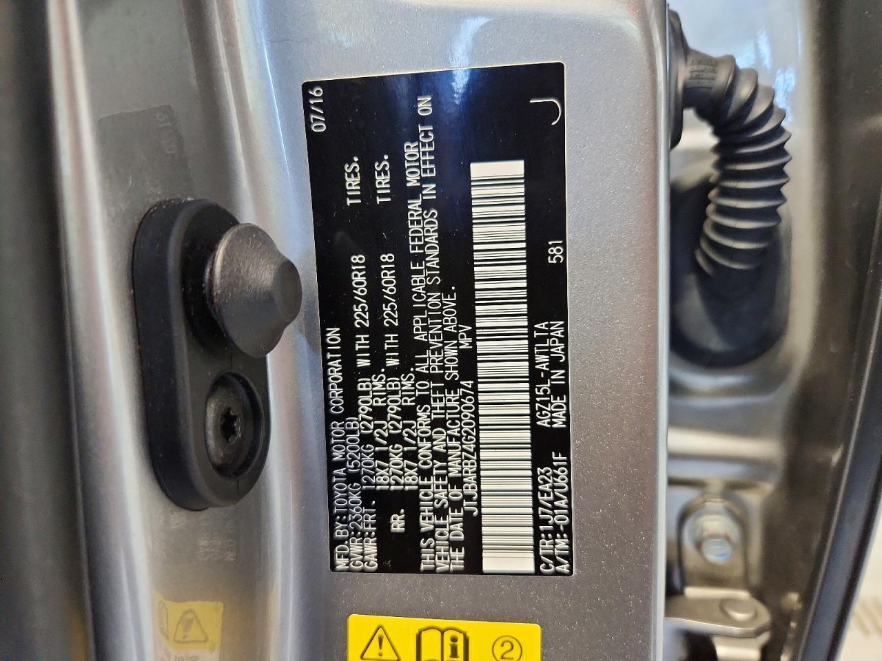 2016 Lexus Nx 200T Base - zdjęcie 12