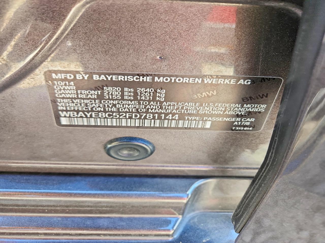 2015 BMW 750 Li - zdjęcie 13