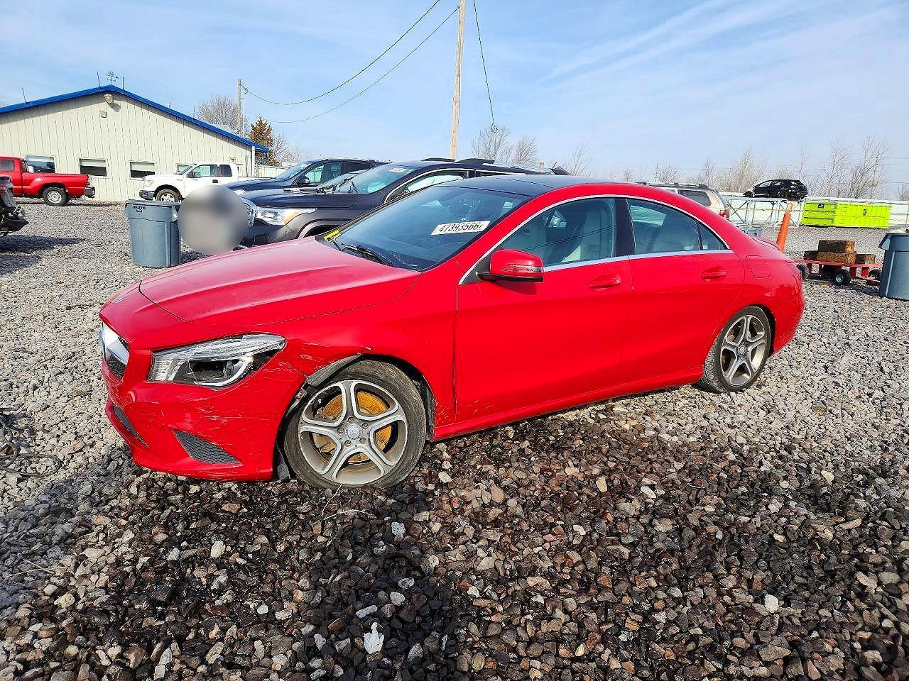 2014 Mercedes-Benz Cla 250 - zdjęcie główne