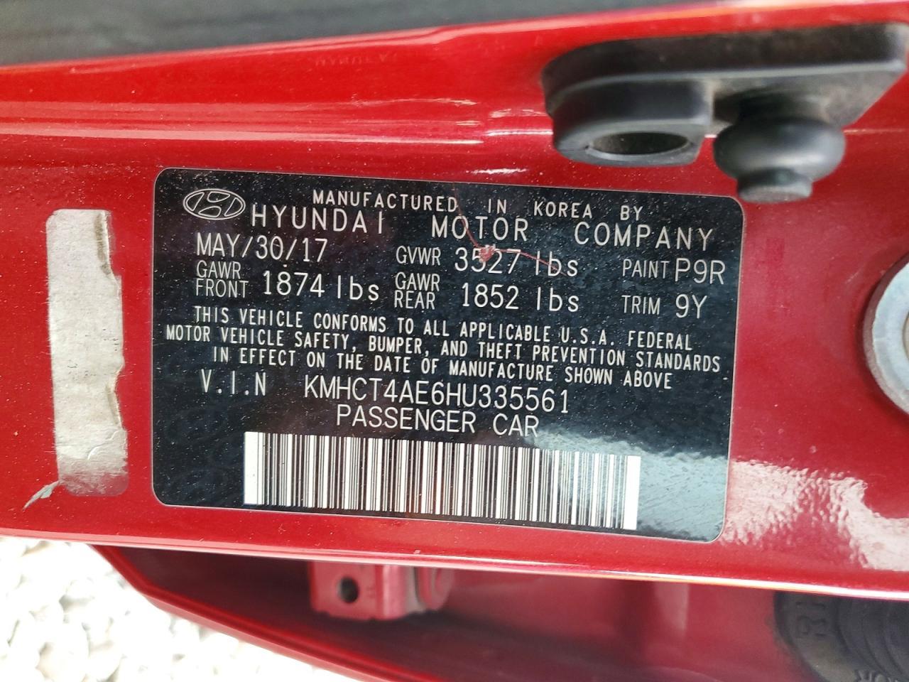 2017 Hyundai Accent Se - zdjęcie 12