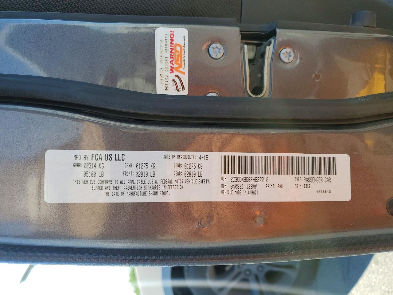 2015 Dodge Charger Se - zdjęcie 12