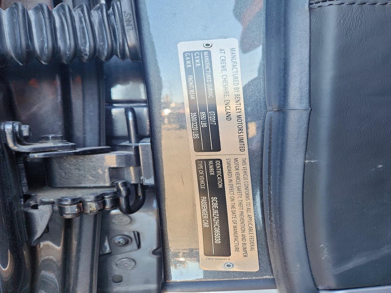 2017 Bently Flying Spur - zdjęcie 12