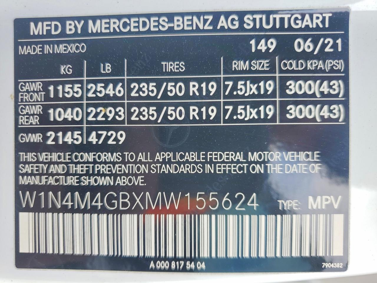 2021 Mercedes-Benz Glb 250 - zdjęcie 13