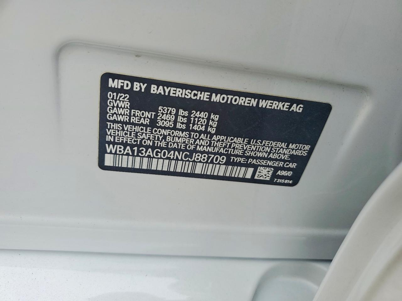 2022 BMW 530E - zdjęcie 12