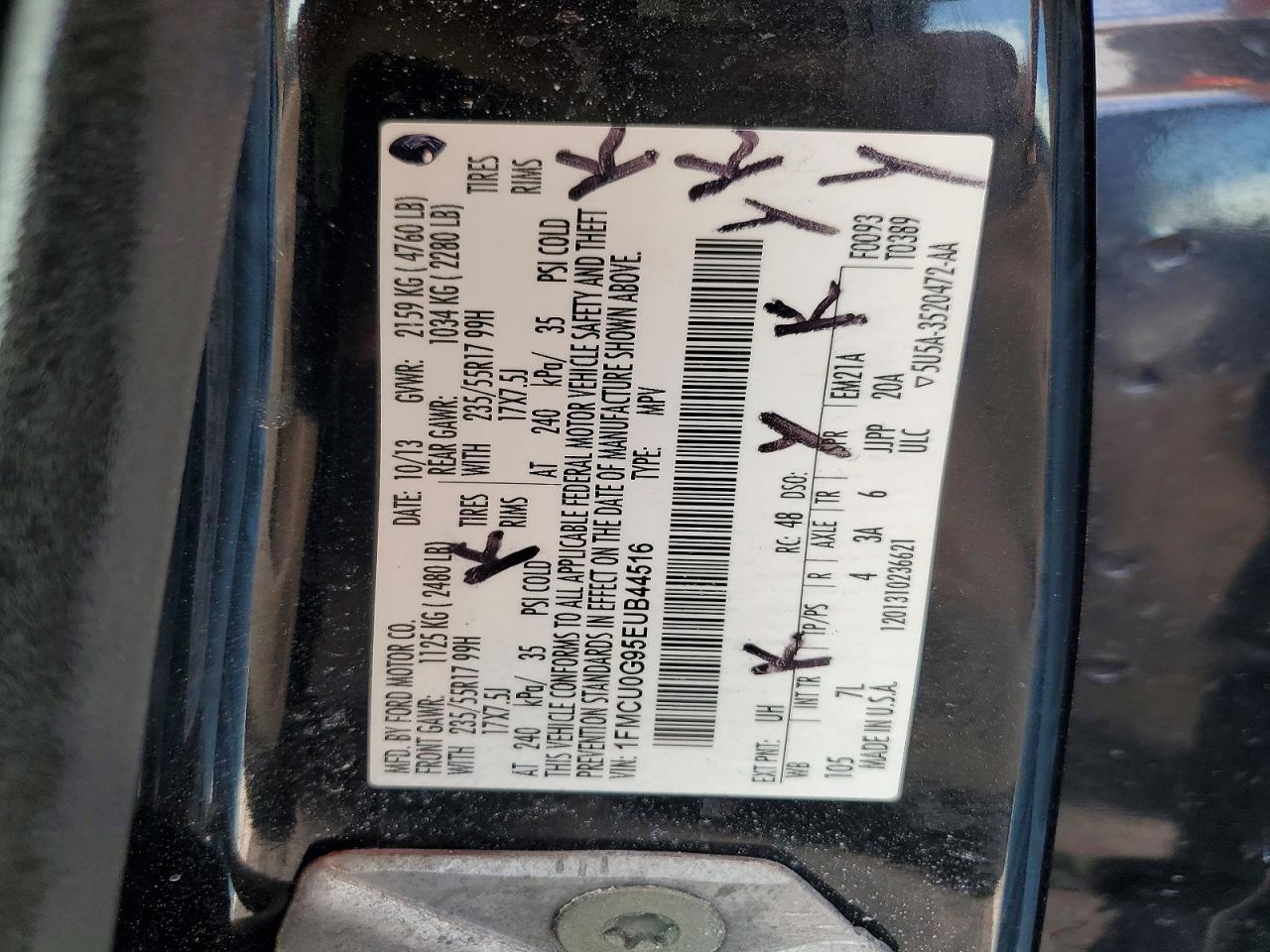 2014 Ford Escape Se - zdjęcie 13