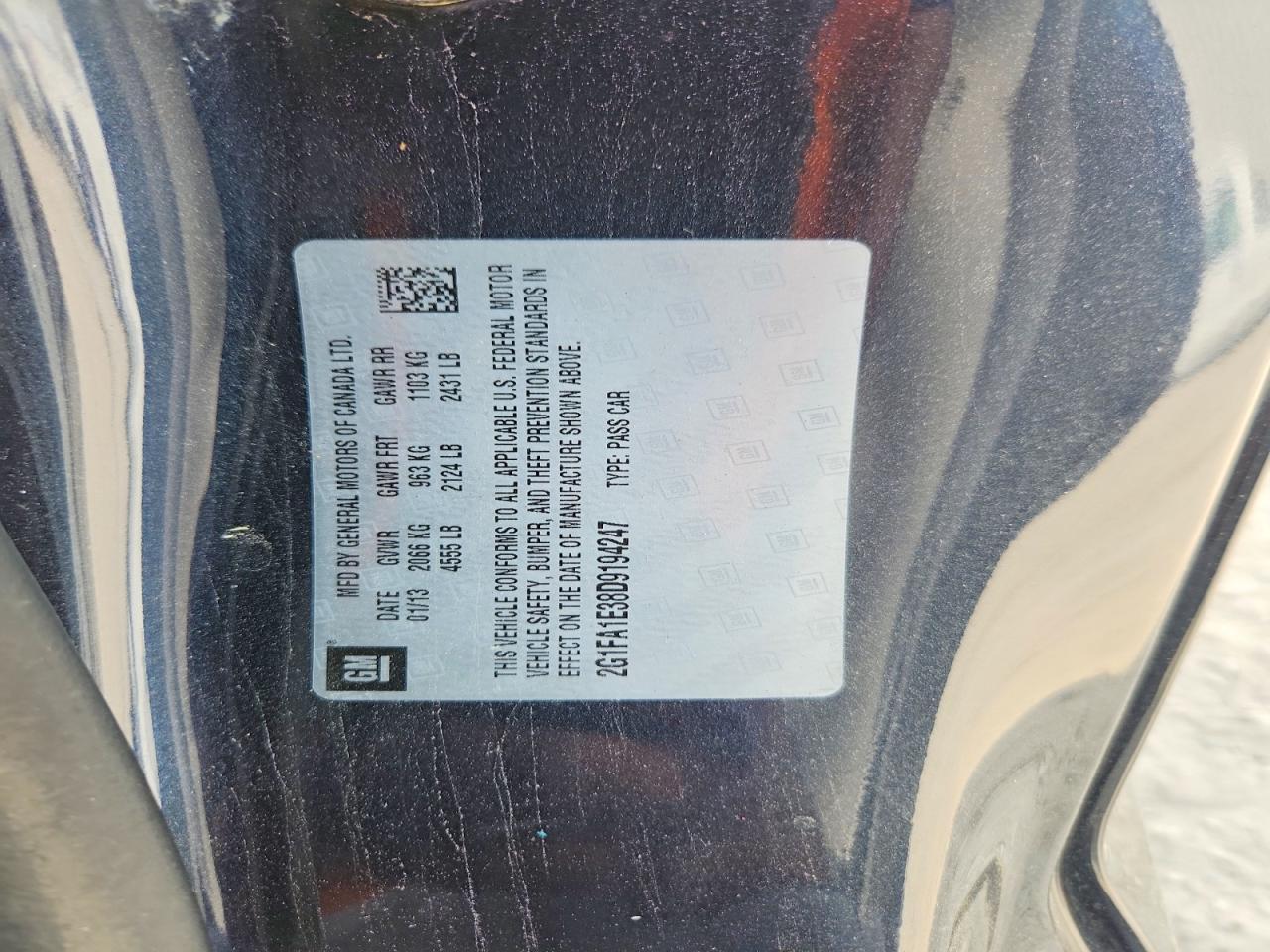 2013 Chevrolet Camaro Ls - zdjęcie 12