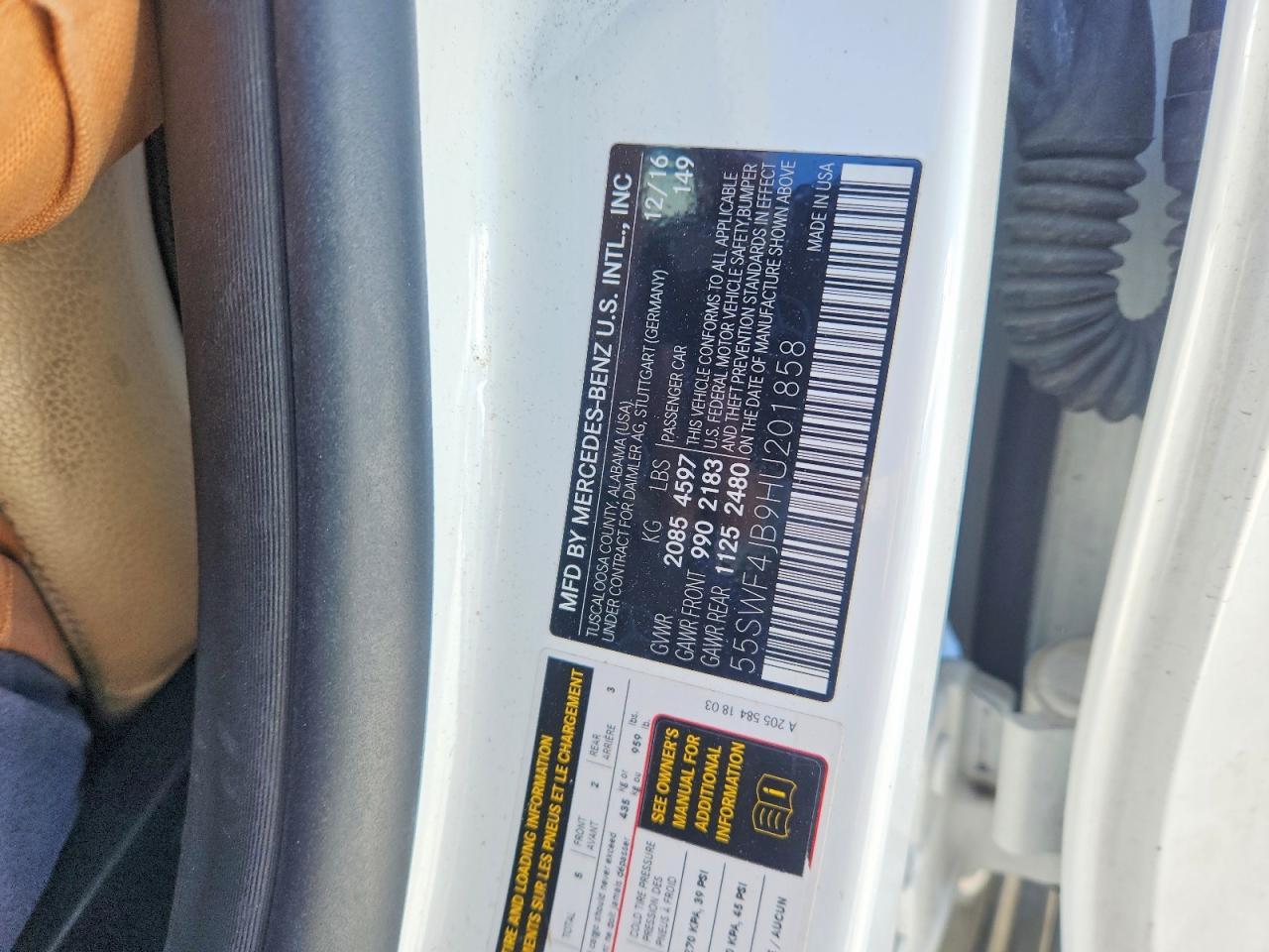 2017 Mercedes-Benz C 300 - zdjęcie 12