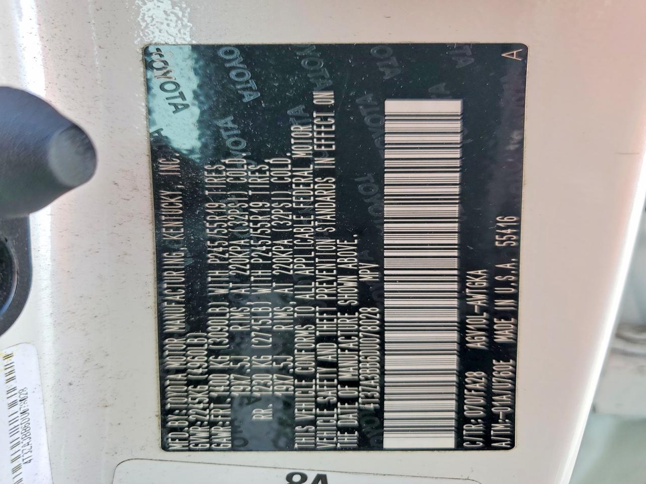 2013 Toyota Venza Le - zdjęcie 13