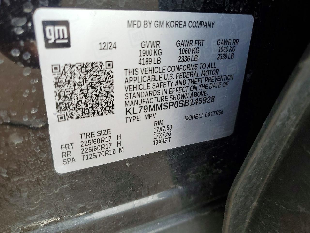 2025 Chevrolet Trailblazer Ls - zdjęcie 14