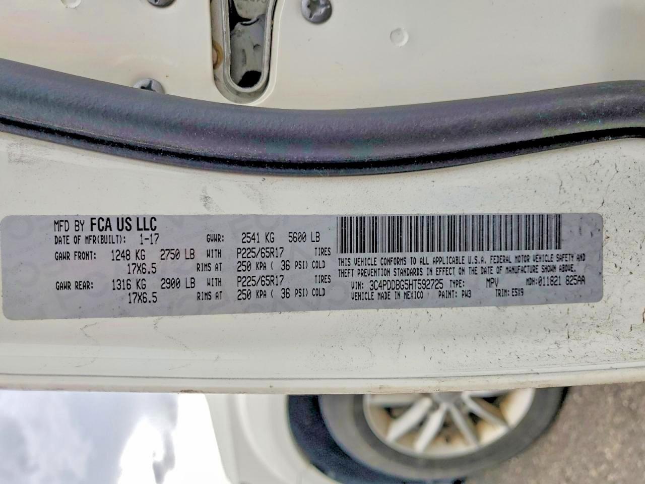 2017 Dodge Journey Sxt - zdjęcie 13